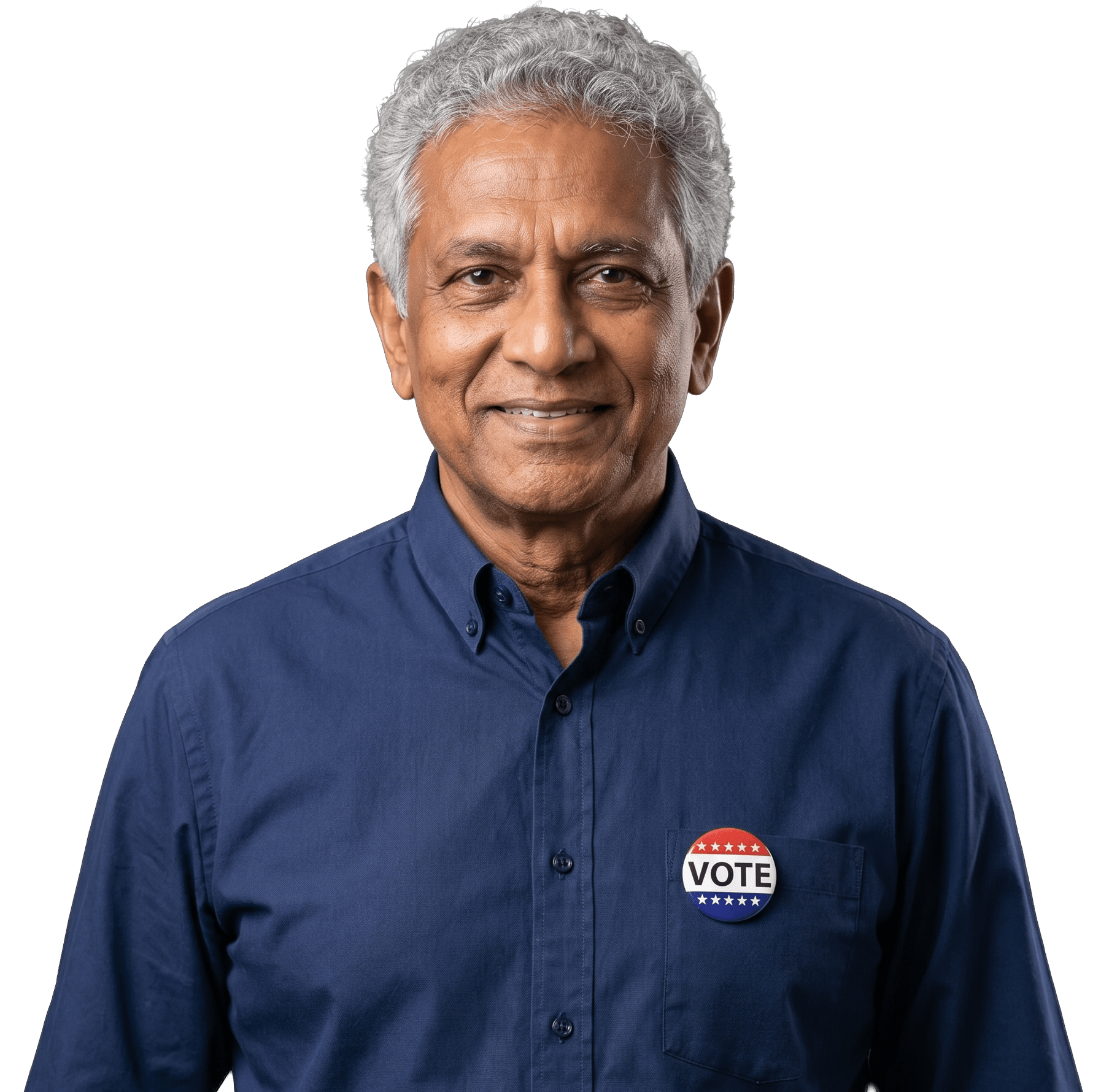 New York State Senior Man Voter